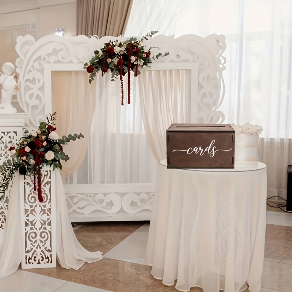 New Wooden Wedding Card Box De - огляд і ціна Wedding Card Box