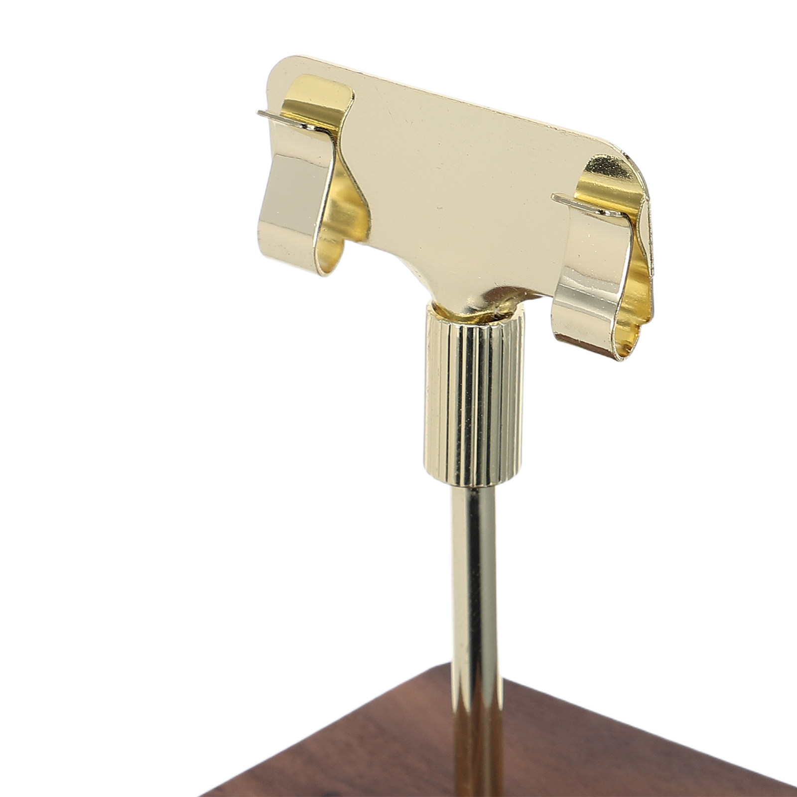 Walnut Card Holder Table Menu  - огляд і ціна Table Number Gold