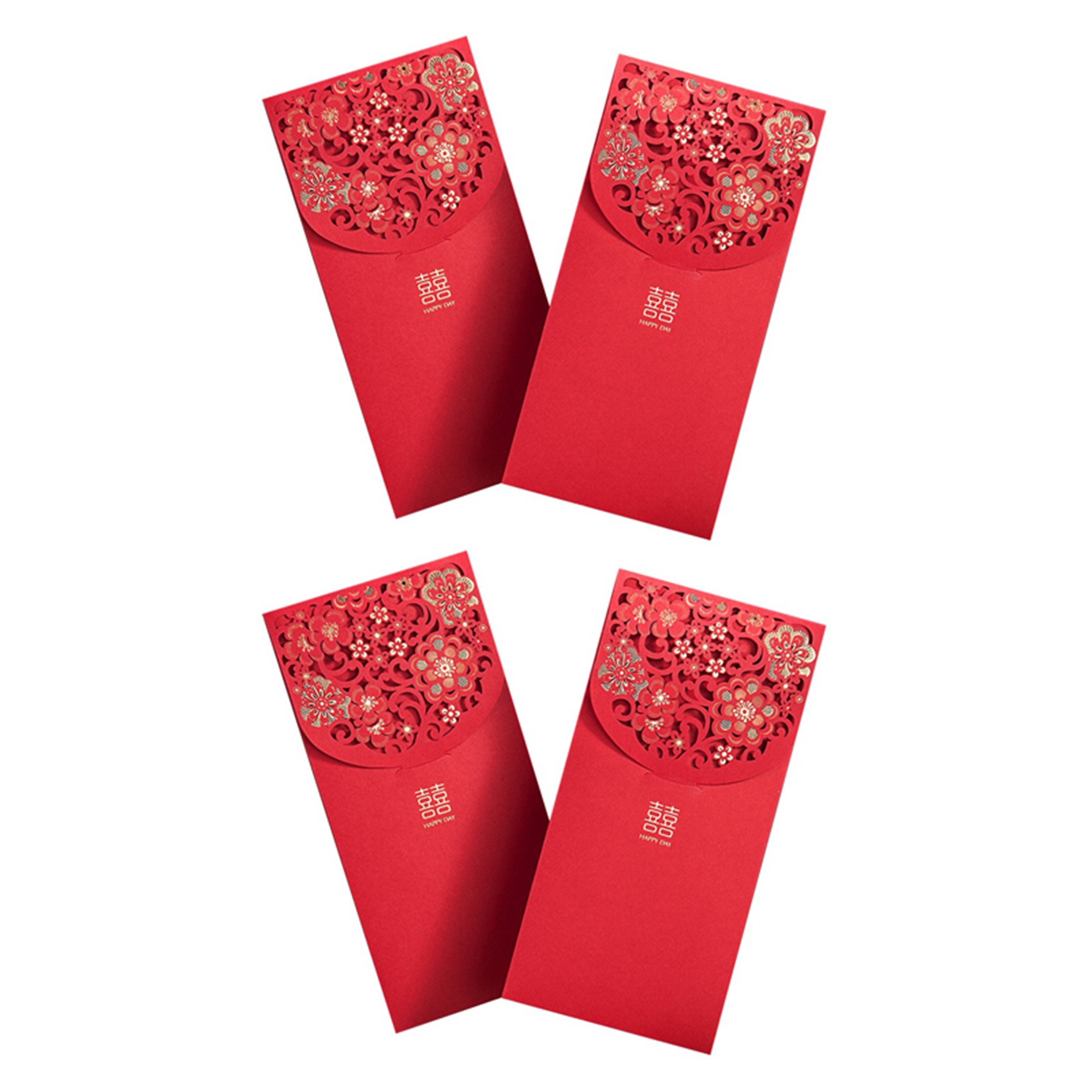 20PCS Chinese Red Envelopes Lu - огляд і ціна Wedding Envelopes