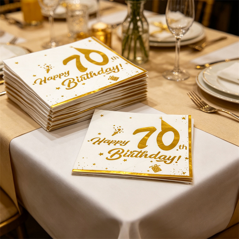 10Pcs Gold Happy 70th Birthday - огляд і ціна Table Number Gold