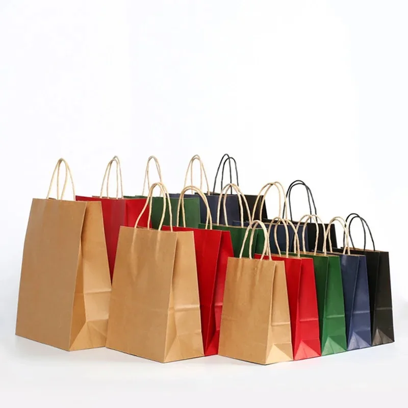 10/30/50pcs Kraft Paper Bag wi - огляд і ціна Wedding/Event Supply Store